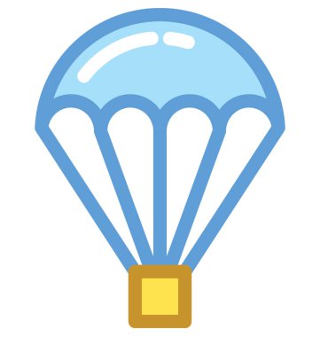 hava balonu vektör simgesi