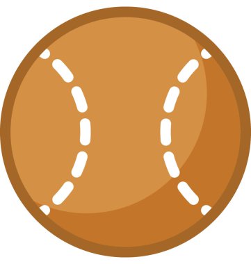 Temel top vektör simgesi