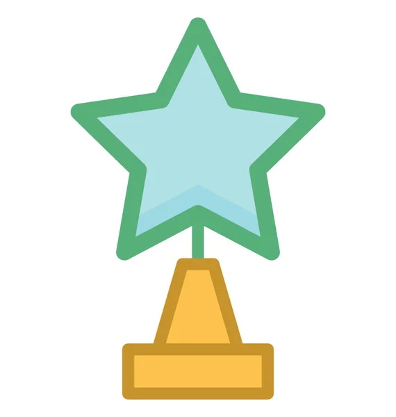 Star Award Vektorové Ikony — Stockový vektor