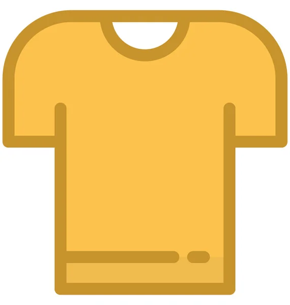 Camiseta Deportiva Vector Icono — Archivo Imágenes Vectoriales