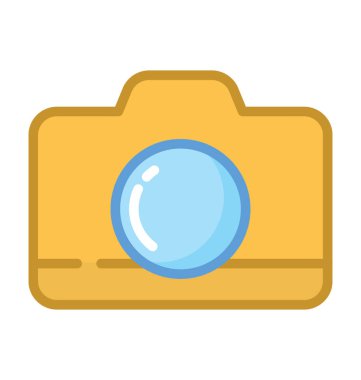  kamera vektör simgesi