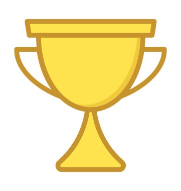  Kupa vektör simgesi 