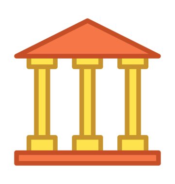  Okul vektör simgesi 