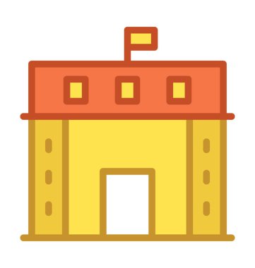  okul oluşturma vektör simgesi 