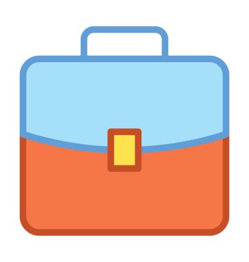  Okul Çantası vektör simgesi