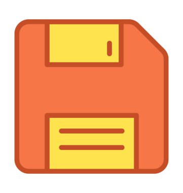  Disket vektör simgesi 