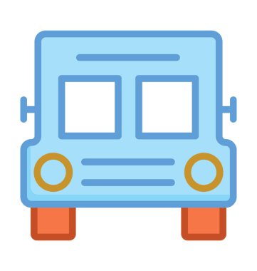  otobüs vektör simgesi 