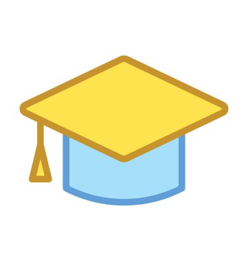  Kolej vektör simgesi 