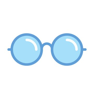  Gözlük vektör simgesi 