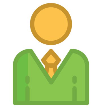 iş adamı vektör simgesi