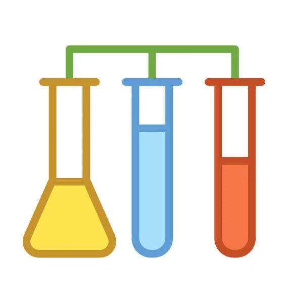 Tubos de ensayo vector icono — Archivo Imágenes Vectoriales