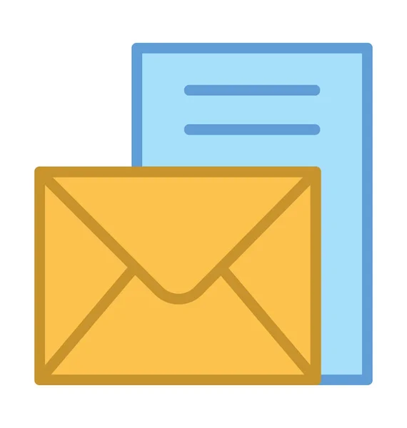 Email vektorové ikony — Stockový vektor