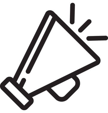 Mega telefon vektör simgesi