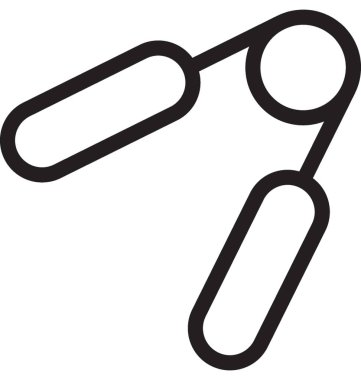 Tutma satırı vektör simgesi