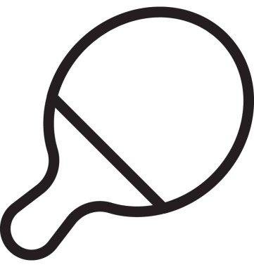 Masa Tenisi vektör simgesi