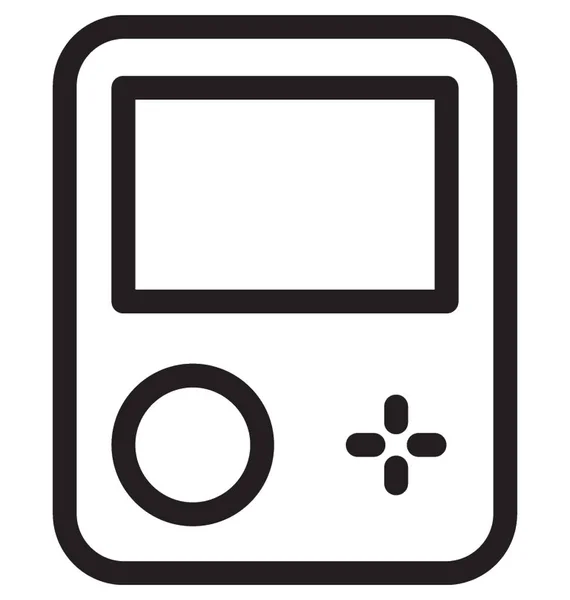 Game Boy Vector Icon — Stock Vector