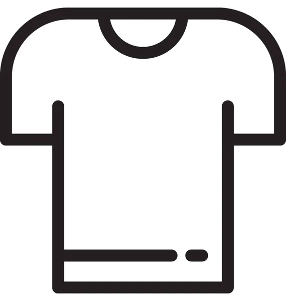 Sportshirt Vector Pictogram — Stockvector