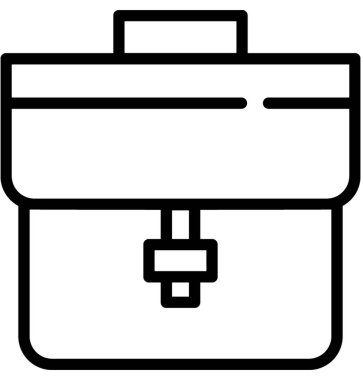 Okul Çantası vektör simgesi