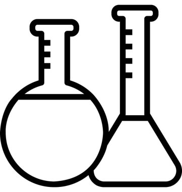 Şişesi çizgi vektör simgesi 