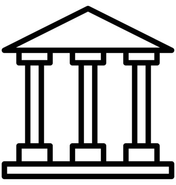 okul satırı vektör simgesi 