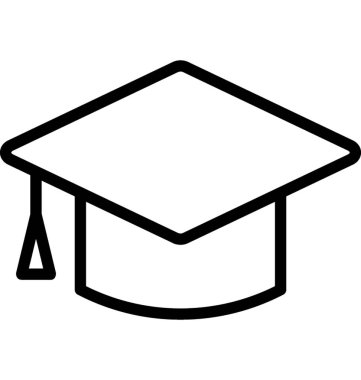 Kolej çizgi vektör simgesi 