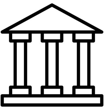 okul satırı vektör simgesi 