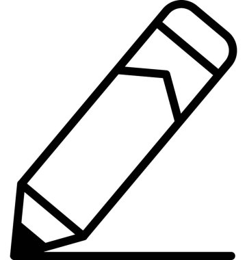 Satırı vektör simgesi çizmek 