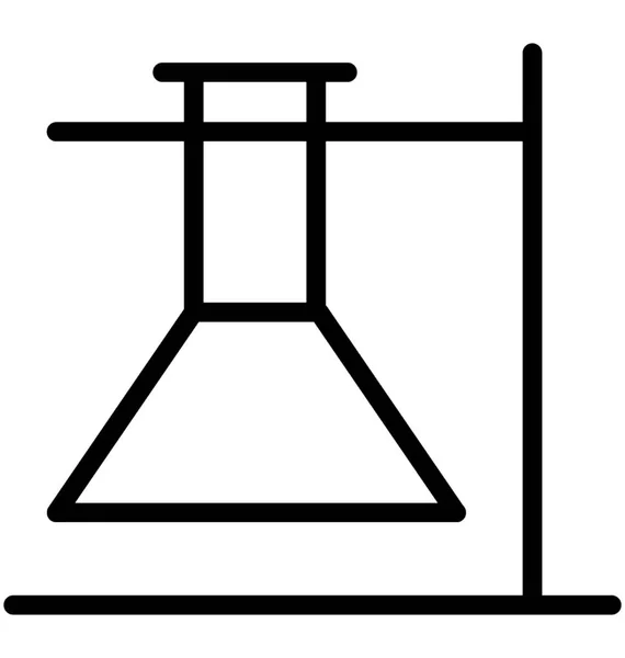 Laboratorní Experiment Vektorové Ikony — Stockový vektor