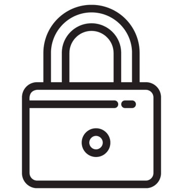 satır vektör simgesini kilitle