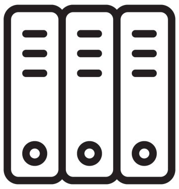 hiyerarşi çizgi vektör simgesi