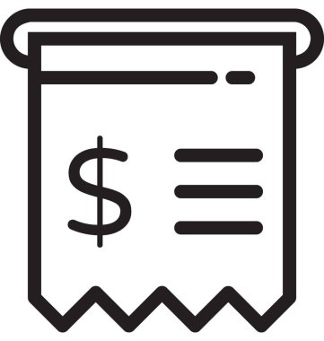 Site Haritası çizgi vektör simgesi 