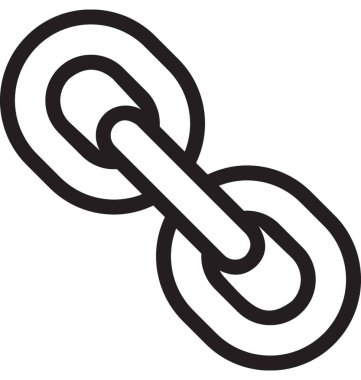 bağlantı hattı vektör simgesi