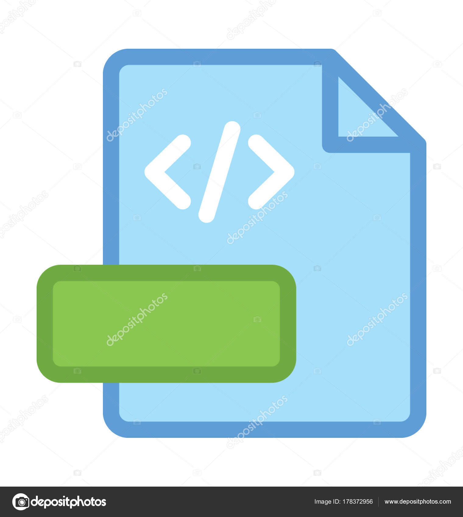 Html File Vector Icon Stock Vector Image by ©creativestall 178372956