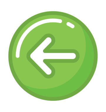 Ok arka vektör simgesi