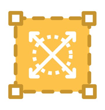 Seçim aracı vektör simgesi