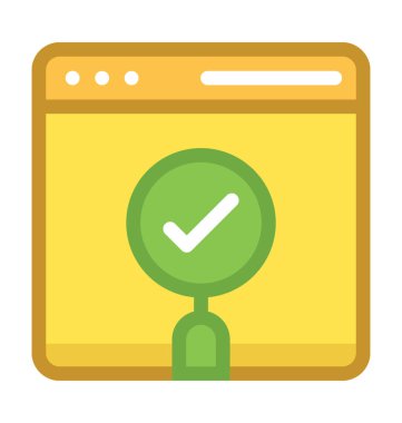 Web Optimizasyonu vektör simgesi