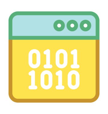 Geliştirme düz vektör simgesi