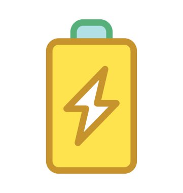 Vektör simge şarj cep