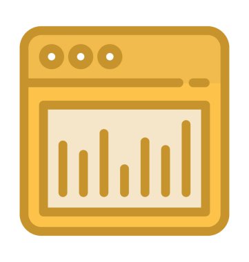 Web sayfası vektör simgesi