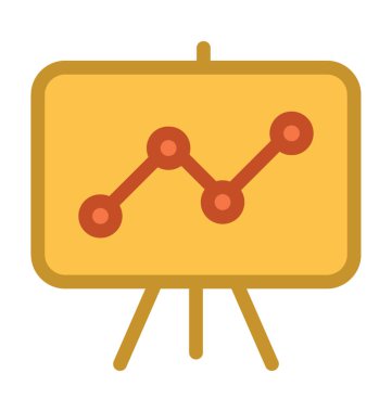 İş analizi vektör simgesi 