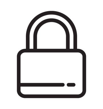 satır vektör simgesini kilitle