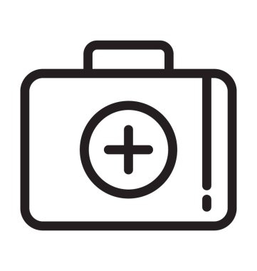 ilk yardım vektör simgesi