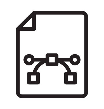 Satırı vektör simgesi tasarlama