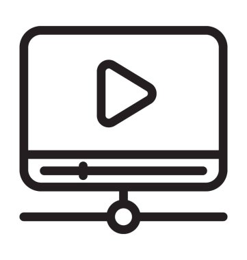 Ortam ağ vektör simgesi