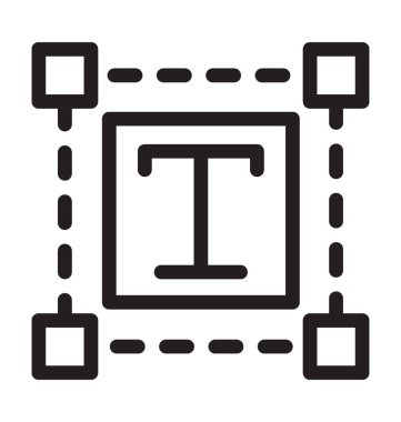 Seçim aracı vektör simgesi