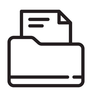 dizin satırı vektör simgesi