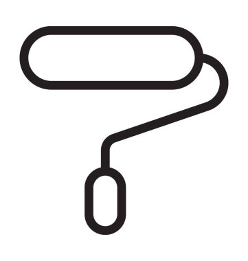 boya silindiri vektör simgesi 