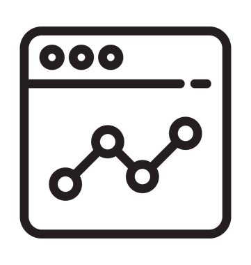 Web sitesi sıralaması vektör simge