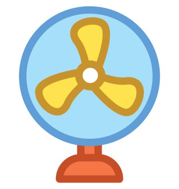 Vantilatör vektör simgesi