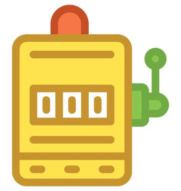 Slot makinesidir vektör simgesi